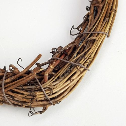 Szívkoszorú barna 20cm