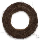 Fészek koszorú barna 35cm