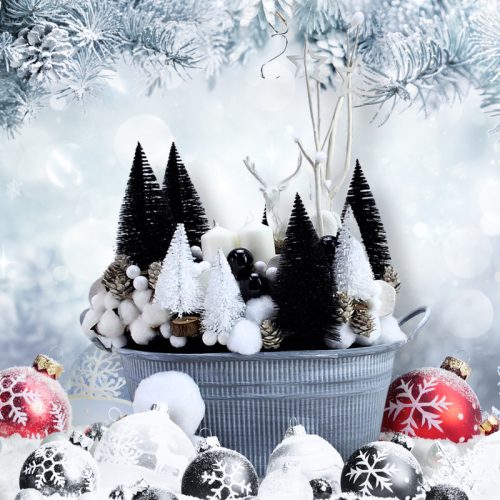 Ovális fém virágtartó 3db/szett 4/#