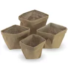 Zsák kaspó szett - impregnált 4db/szett 20/#