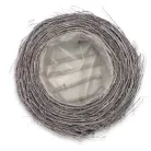  Fonott inda kerek tál 30cm 10/#