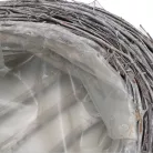  Fonott inda kerek tál 30cm 10/#