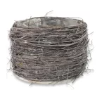 Fonott inda kaspó 20x14cm 24/#