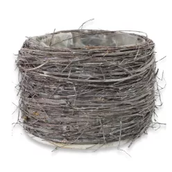 Fonott inda kaspó 20x14cm 24/#