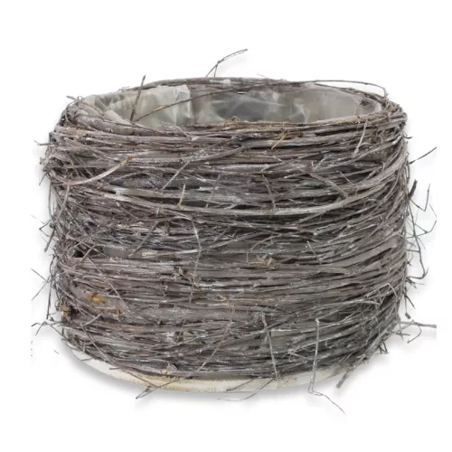 Fonott inda kaspó 20x14cm 24/#