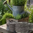 Fonott inda kaspó 20x14cm 24/#