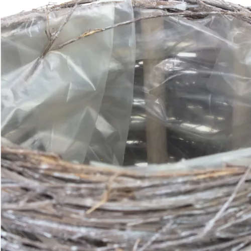 Fonott inda kaspó 20x14cm 24/#