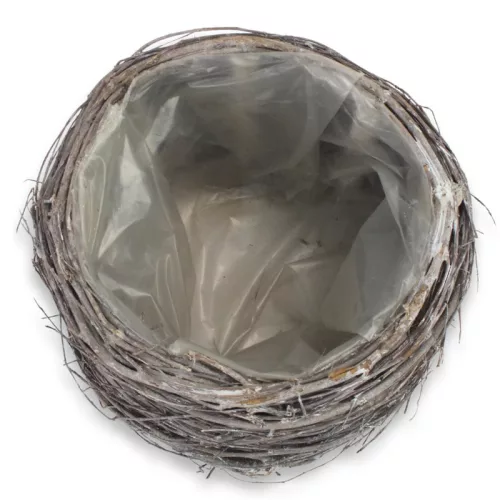 Fonott inda kaspó 20x14cm 24/#