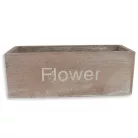 Dekoláda vintage 'Flowers' 22x8cm, mag:8cm 30/#