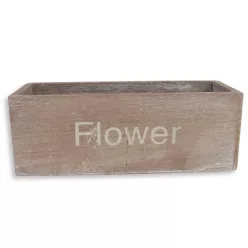 Dekoláda vintage 'Flowers' 22x8cm, mag:8cm 30/#