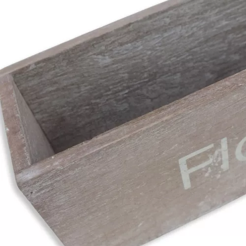 Dekoláda vintage 'Flowers' 22x8cm, mag:8cm 30/#