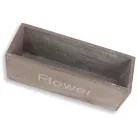 Dekoláda vintage 'Flowers' 22x8cm, mag:8cm 30/#