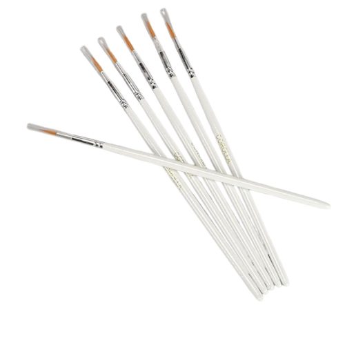 Kontúrozó ecset szett 0-ás 6db-os