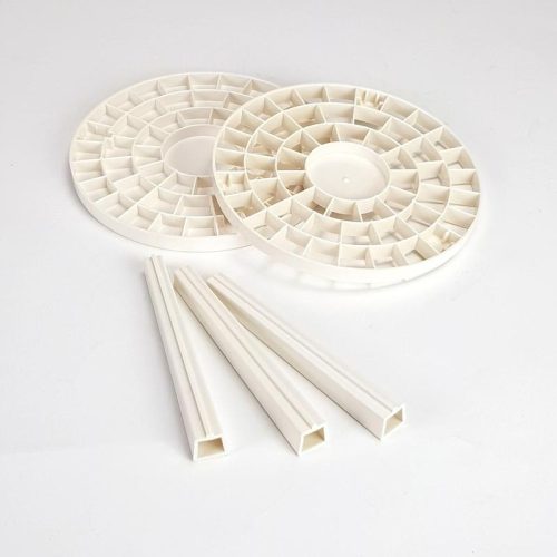 Ecsettartó műanyag 50 lukkal