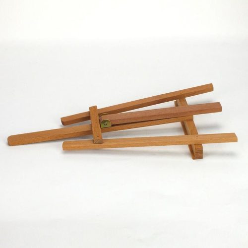 Összecsukható asztali festőállvány / menütartó 19x18x41cm