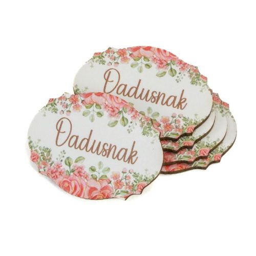 Nyomtatott dekorkarton - Dadusnak 5db/csomag