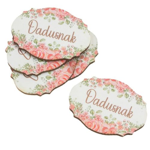 Nyomtatott dekorkarton - Dadusnak 5db/csomag