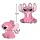 Nyomtatott dekorkarton - Angel figura (Stitch) 2db/csomag