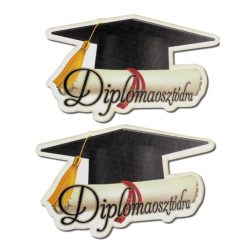 Nyomtatott dekorkarton - Diplomaosztódra 2db/csomag