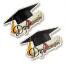 Nyomtatott dekorkarton - Diplomaosztódra 2db/csomag