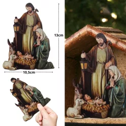 Nyomtatott dekorkarton - Betlehem 10,5x13cm