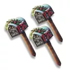 Nyomtatott dekorkarton - Télapó postaládája 3db/csomag