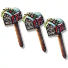 Nyomtatott dekorkarton - Télapó postaládája 3db/csomag