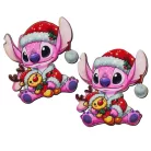 Nyomtatott dekorkarton - Angel (Stitch) karácsonyi figura 2db/csomag