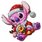 Nyomtatott dekorkarton - Angel (Stitch) karácsonyi figura 2db/csomag