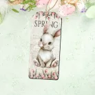 Nyomtatott dekorkarton - Húsvéti RSZ téma biléták 6db/csomag