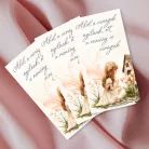 Nyomtatott dekorkarton - Ahol a virágok nyílnak.. 3db/csomag