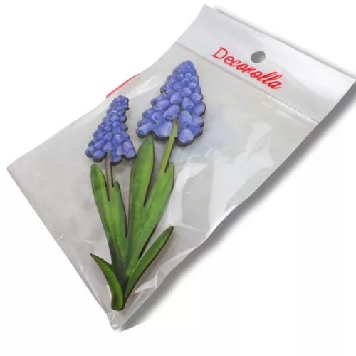 Nyomtatott dekorkarton - Muscari 2db/csomag