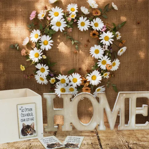 Nyomtatott dekorkarton - Az otthon cica nélkül 3db/csomag