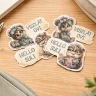 Nyomtatott dekorkarton - Viszlát ovi... 2db/csomag