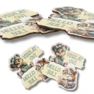 Nyomtatott dekorkarton - Viszlát ovi... 2db/csomag