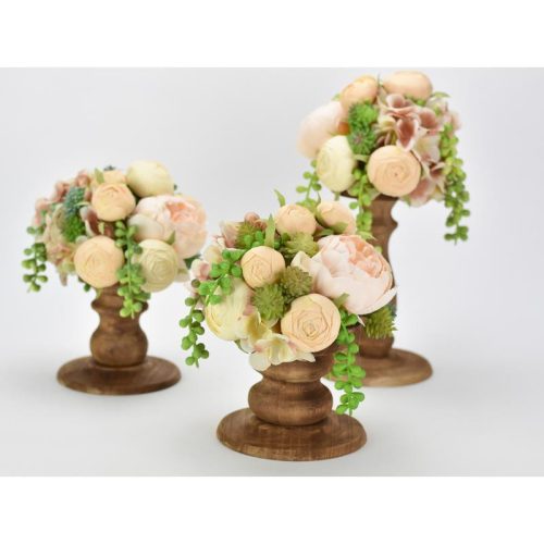 Natúr fa gyertyatartó Rembrandt 11,3cm