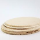 Natúr tábla ovál peremes