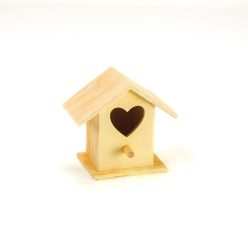 Natúr fa madárházikó mini