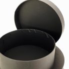 Papírdoboz fekete 3db/szett