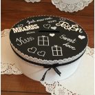 Papírdoboz fekete 3db/szett