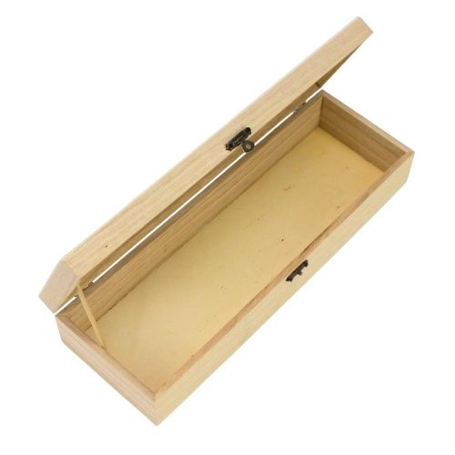 Natúr fa hosszúkás doboz 33x11cm