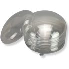  Ajándéktartó gömb műanyag lapos 11cm 5db/cs 60/#