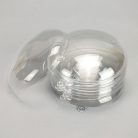  Ajándéktartó gömb műanyag lapos 11cm 5db/cs 60/#