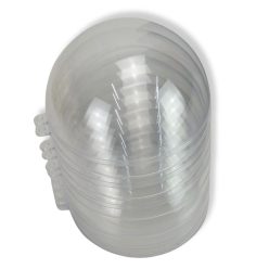 Ajándéktartó gömb műanyag 9cm 5db/cs 48/#