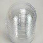 Ajándéktartó gömb műanyag 9cm 5db/cs 48/#