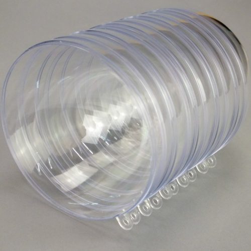 Ajándéktartó gömb műanyag 9cm 5db/cs 48/#