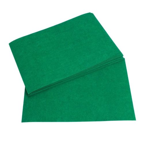 Barkácsfilc, filc lapok 2mm 10db/csomag - Sötétzöld