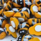 Fa méhecske dekor öntapadós 18x24mm 50db/cs