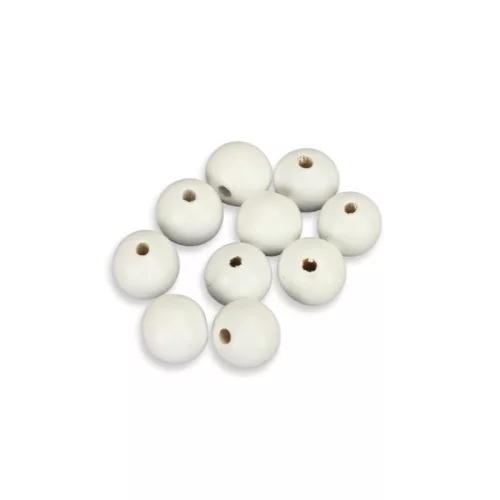 Fehér fagolyó 20mm 10db/csomag