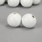 Fehér fagolyó 20mm 10db/csomag